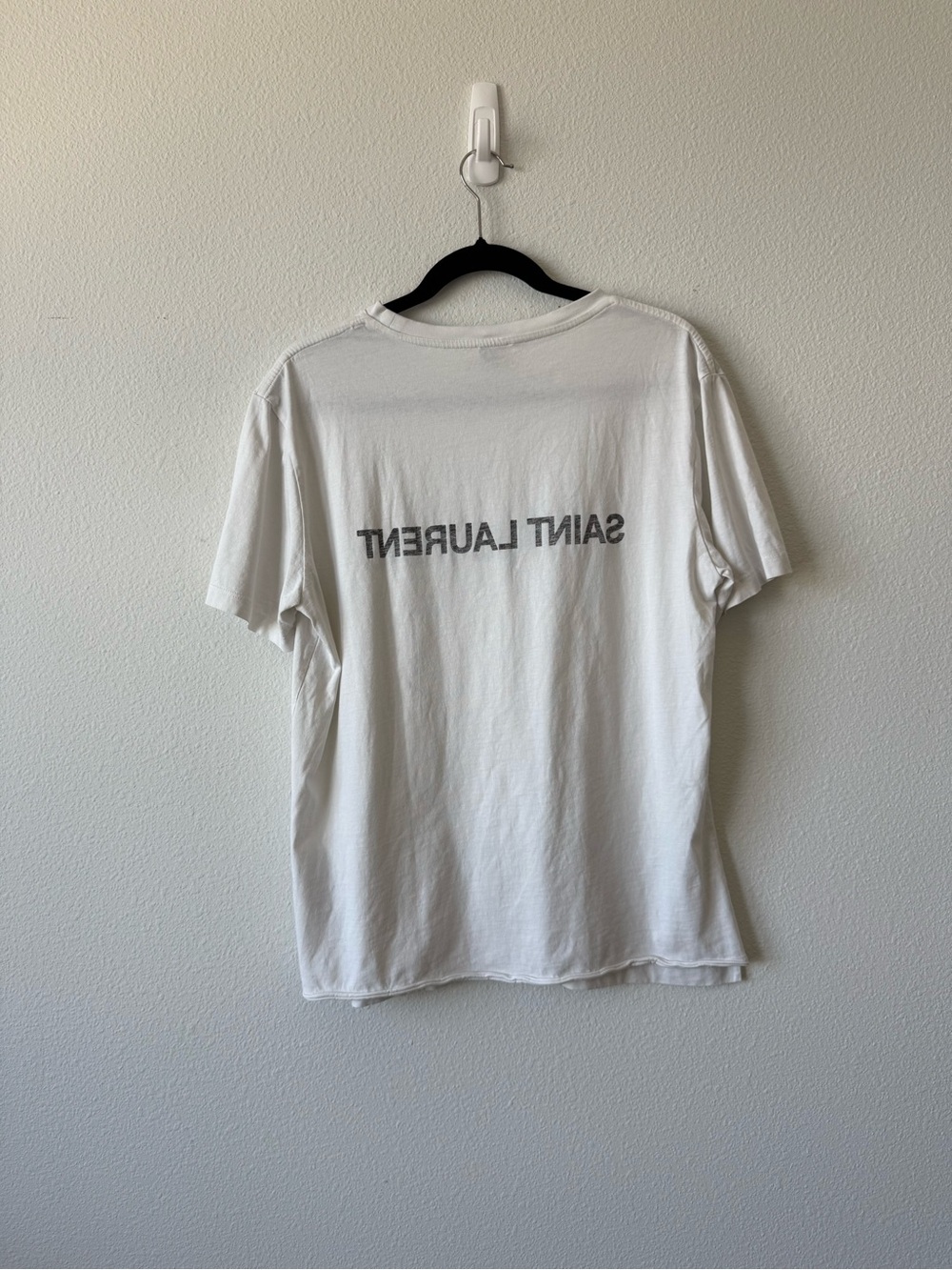 SAINT LAURENT Logo T-shirt - Picture 7 of 9